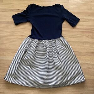 Liz Claiborne Nautical Dress with puff bottom